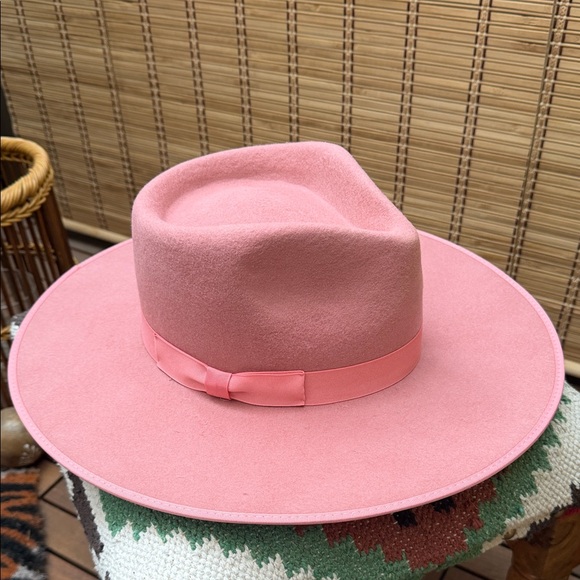 Lack of Color Pink Felt Rancher Hat